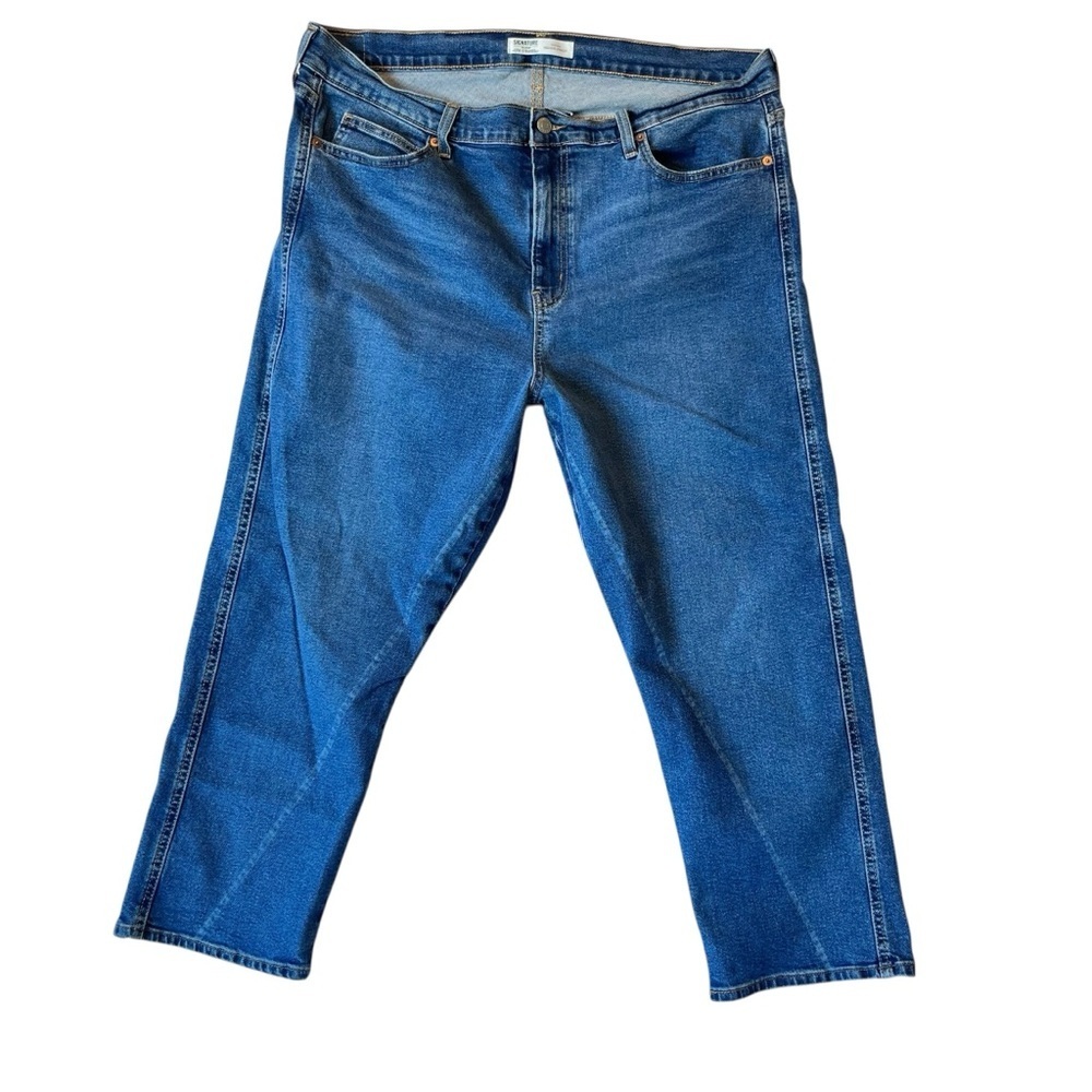 Levis Heritage High rise Straight jeans 20 Cropped Twisted seam Stretch Womens